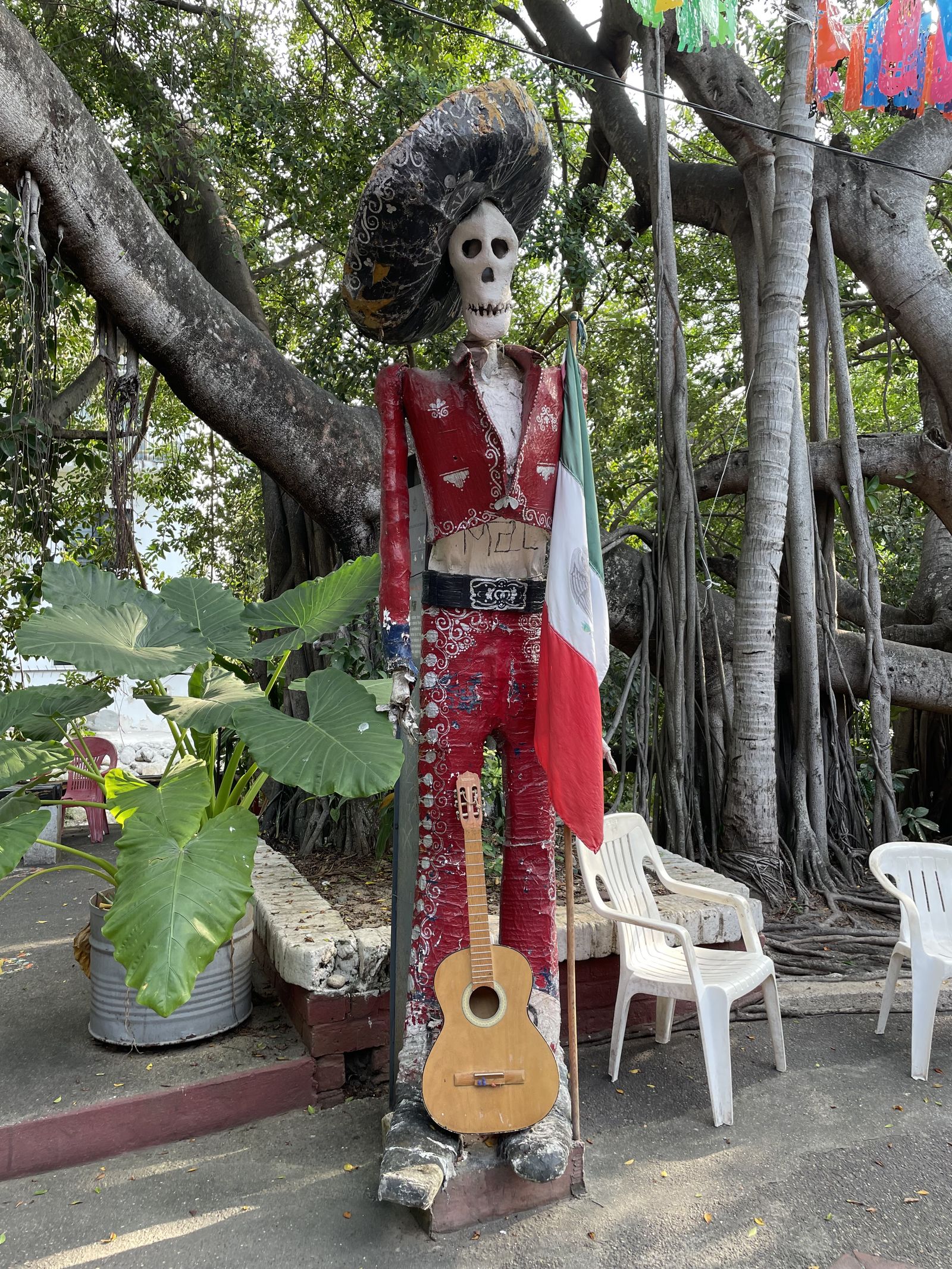 Mariachi statue, Puerto Vallarta
